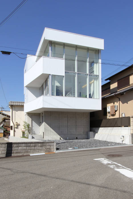 東長町の家, 環境建築計画 環境建築計画 Modern houses Glass