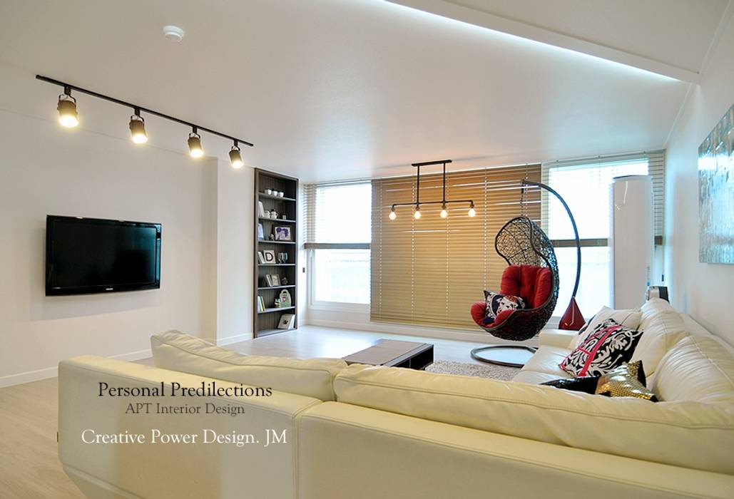 안산신길휴먼빌, JMdesign JMdesign Living room