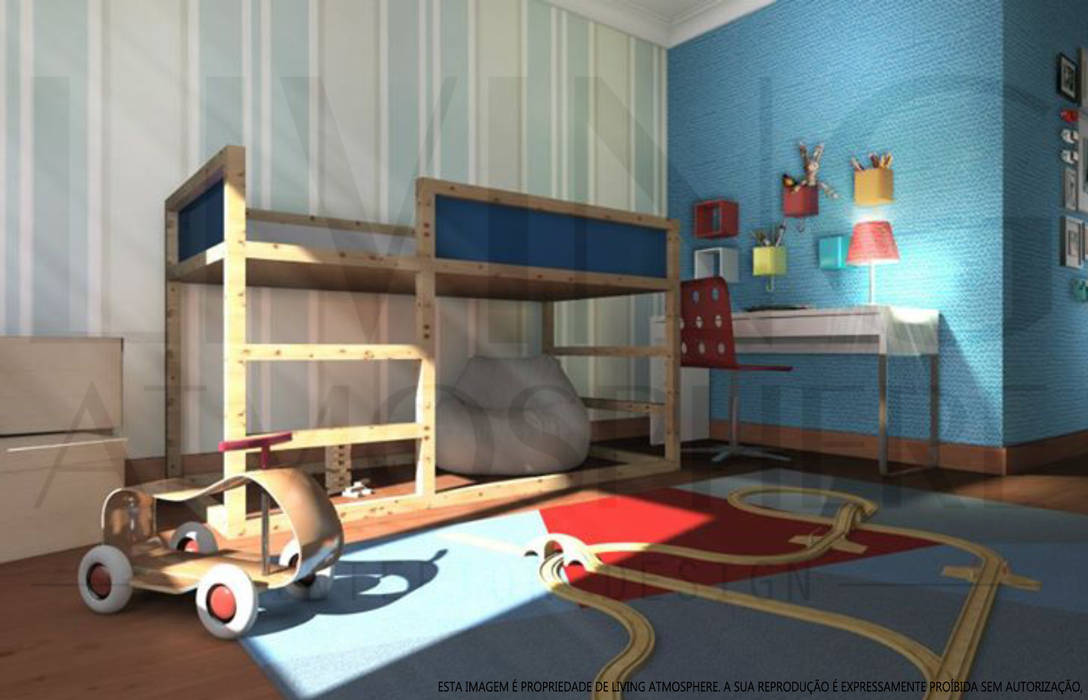 O quarto do João, Living Atmosphere Kids Living Atmosphere Kids Quartos de criança modernos