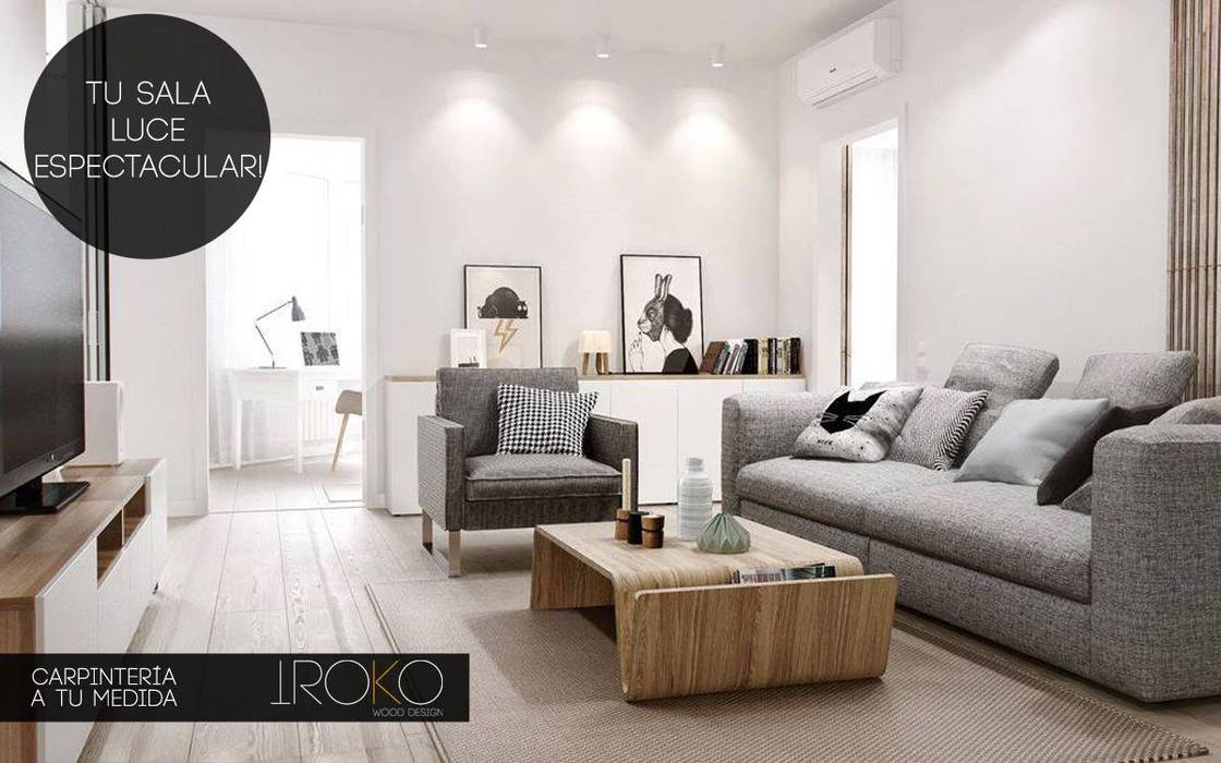 Iroko Wood Design, Iroko Wood Design Iroko Wood Design Salones modernos Mesas de centro y auxiliares