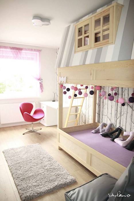 Pokój dziecięcy, Stylano Stylano Dormitorios infantiles de estilo escandinavo