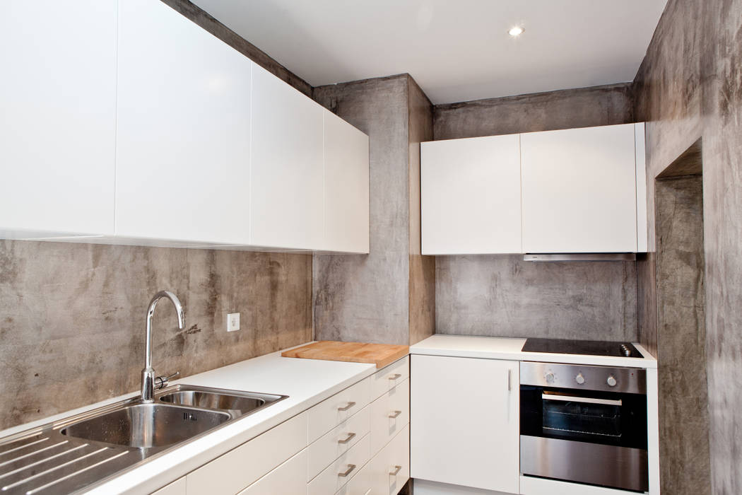 Apartamento no Restelo, phdd arquitectos phdd arquitectos Cozinhas modernas