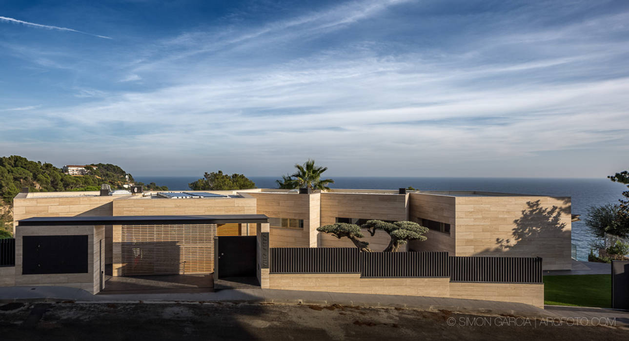 Casa Llorell, Simon Garcia | arqfoto Simon Garcia | arqfoto Casas modernas