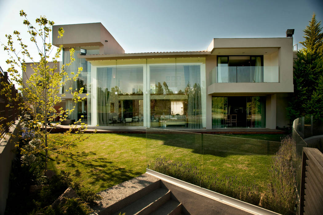 Casa LC, ARCO Arquitectura Contemporánea ARCO Arquitectura Contemporánea 모던스타일 정원