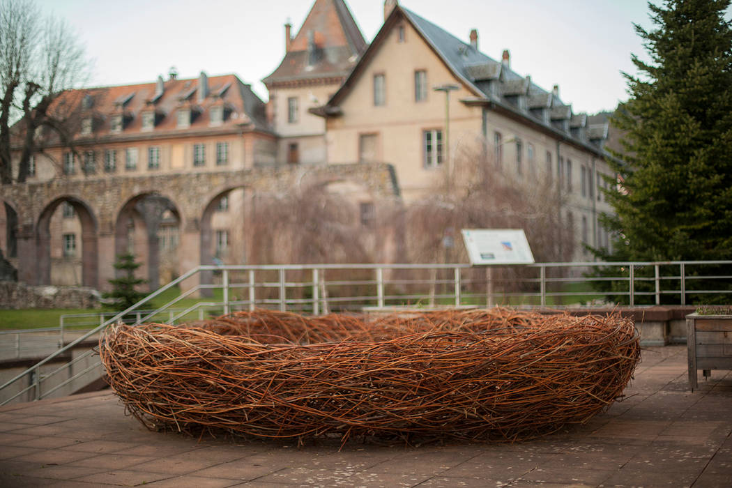 Nid contemplatif, Wood Basketry Workshop Wood Basketry Workshop 商業空間 会議・展示施設