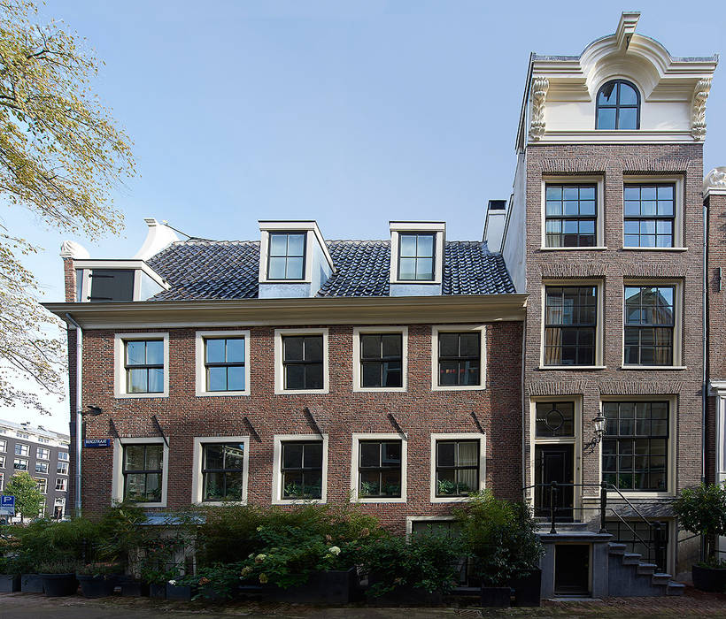 Herengracht + Bergstraat Architectenbureau Vroom Klassieke huizen