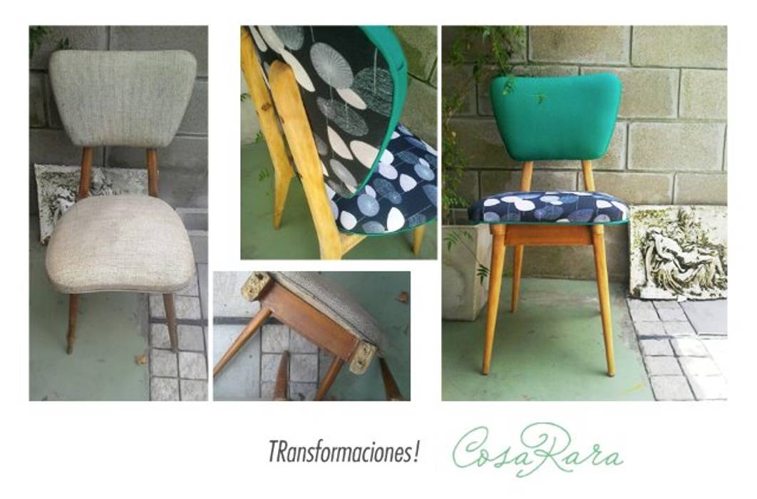 MUEBLES RECICLADOS, CosaRara Muebles Reciclados CosaRara Muebles Reciclados Classic style dining room Chairs & benches