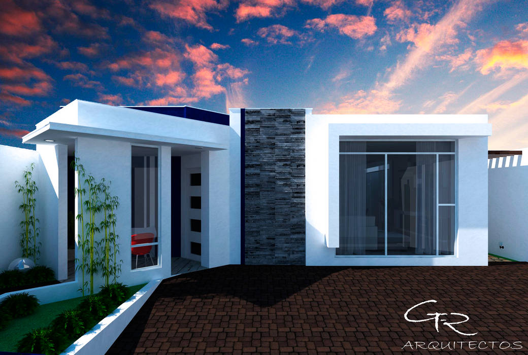 House Mundos Paralelos GT-R Arquitectos Casas modernas