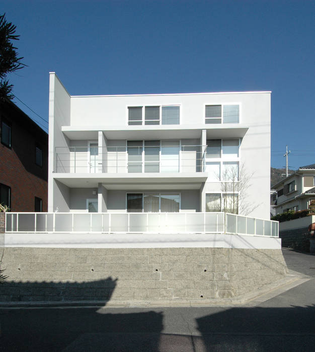 House in Inokuchi-dai, 株式会社 垂井設計 株式会社 垂井設計 Casas estilo moderno: ideas, arquitectura e imágenes