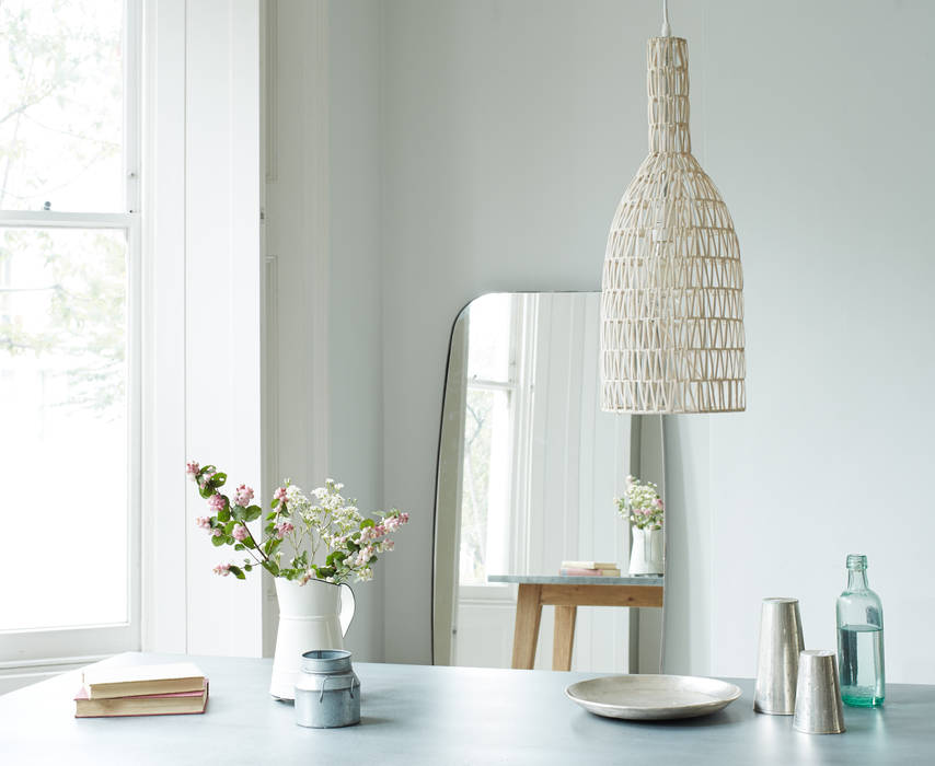 Stringer pendant lamp homify Кухня Дерево Дерев'яні Освітлення