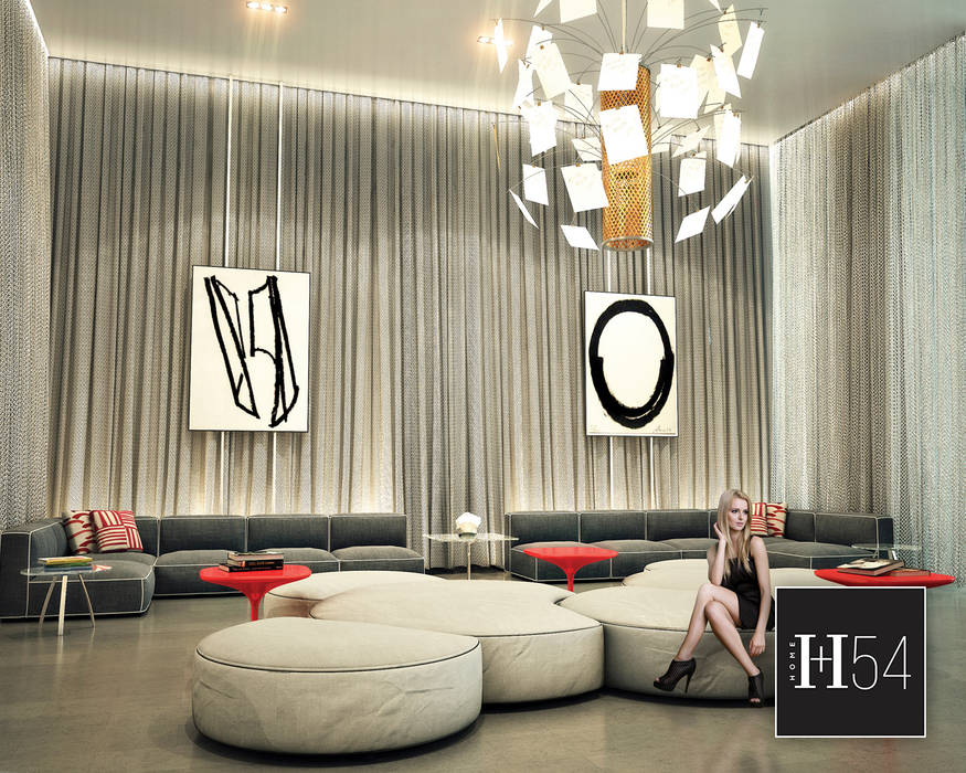 Canvas, Miami., Home54 Home54 Espacios comerciales Hoteles