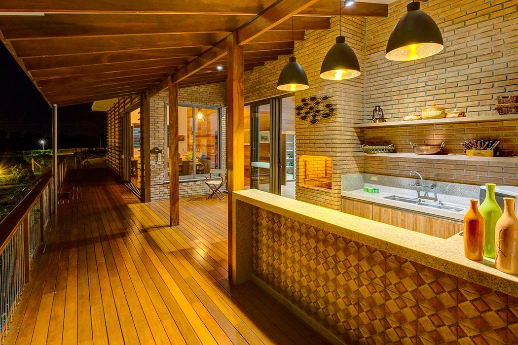 Residência P.D, Zani.arquitetura Zani.arquitetura Rustic style house