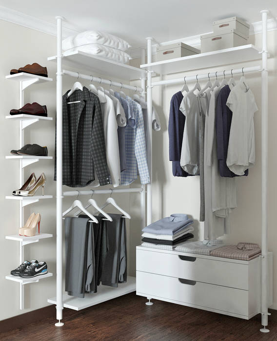 homify Closets Alumínio/Zinco