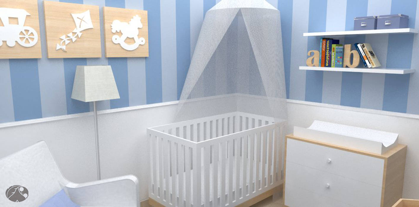 Habitación para Bebé, TRIBU ESTUDIO CREATIVO TRIBU ESTUDIO CREATIVO Classic style nursery/kids room