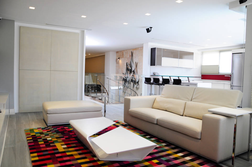 PH 63C, TRIBU ESTUDIO CREATIVO TRIBU ESTUDIO CREATIVO Modern living room