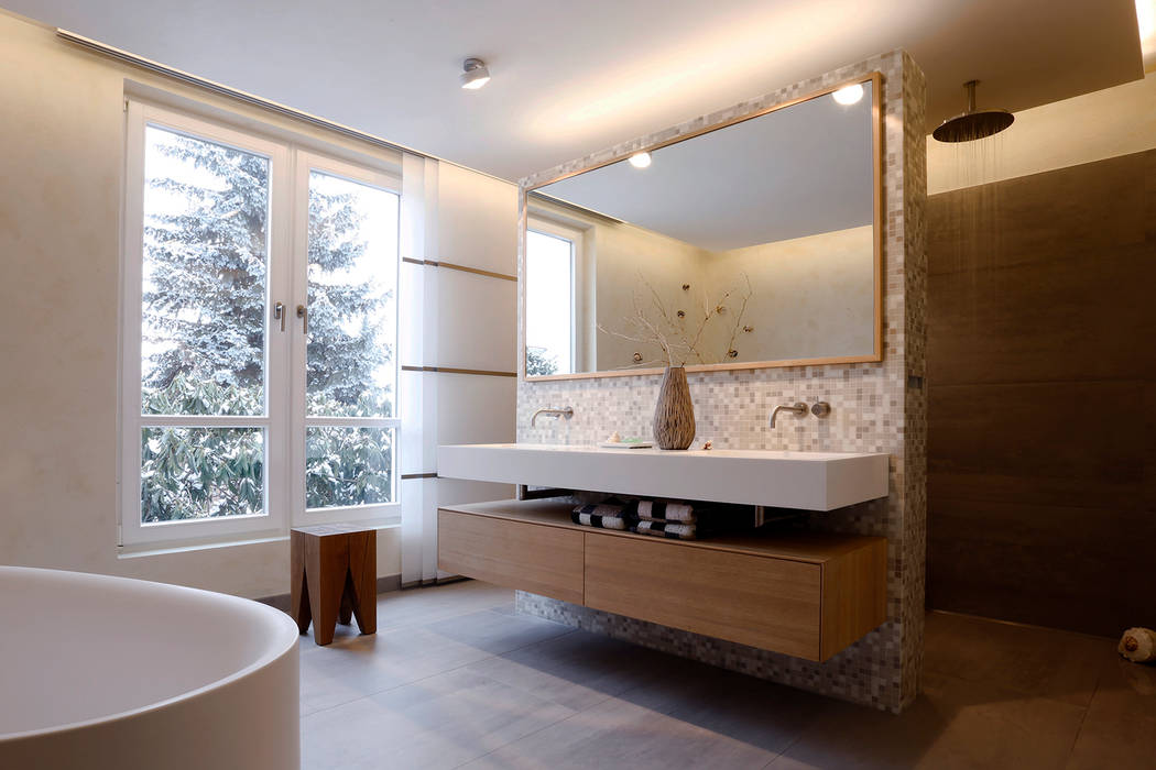 Badezimmer, Tuba Design Tuba Design 現代浴室設計點子、靈感&圖片 陶器