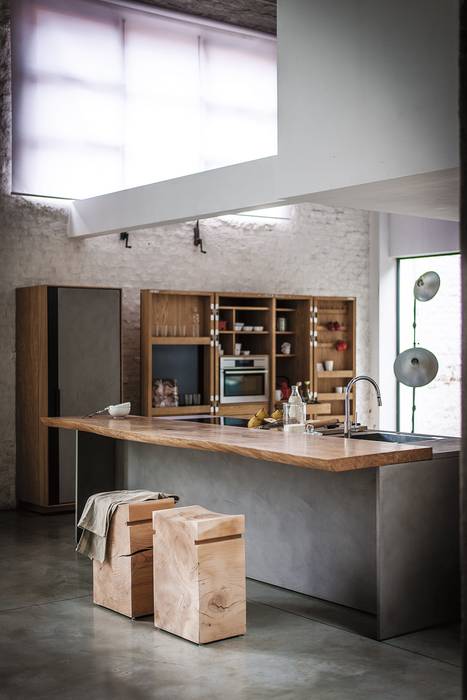 La cucina design matteo thun: cucina in stile di riva1920 ...