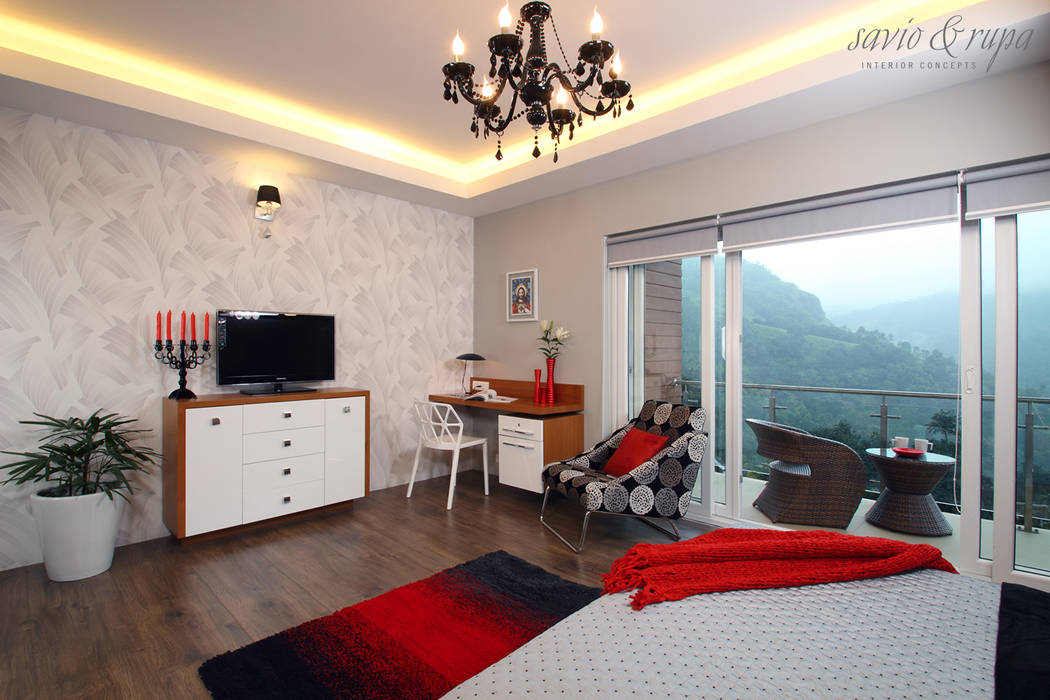Master Suite Savio and Rupa Interior Concepts Modern style bedroom