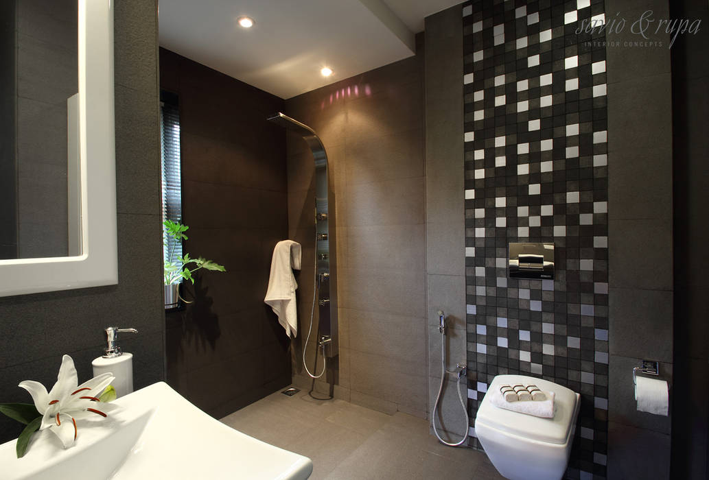 Bathroom Savio and Rupa Interior Concepts Modern Bathroom