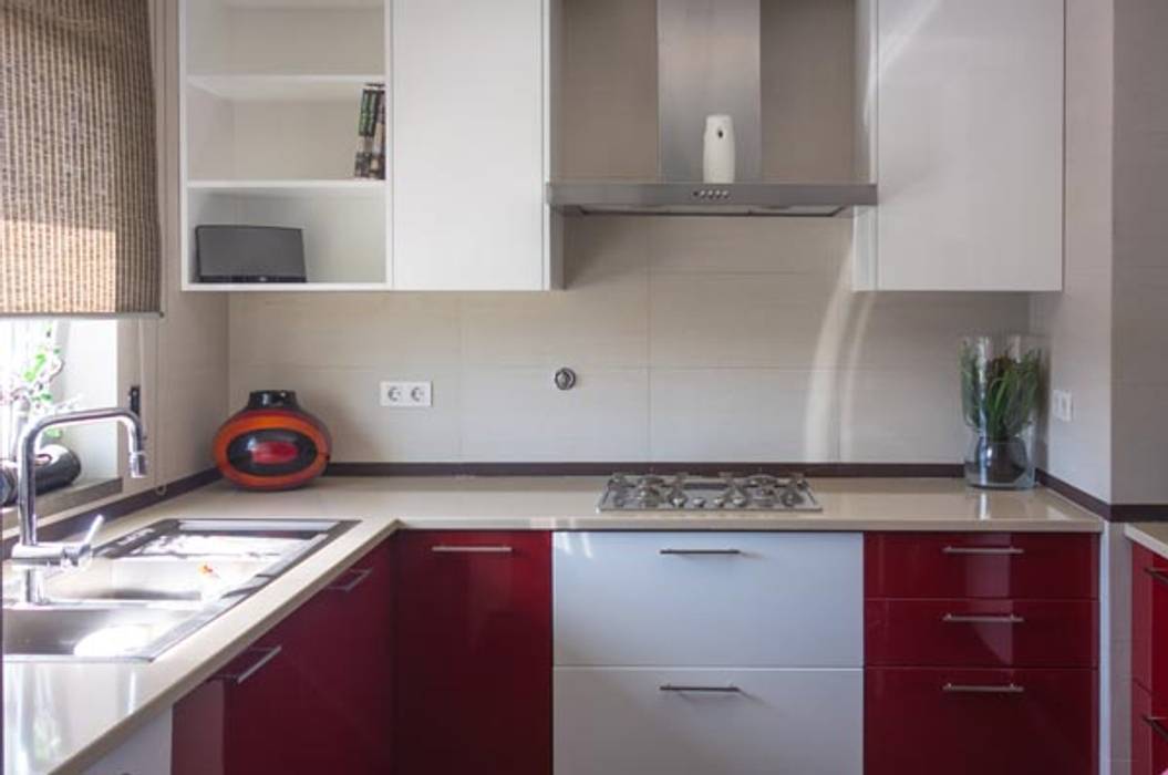 Uma decoração depurada, Architect Your Home Architect Your Home مطبخ