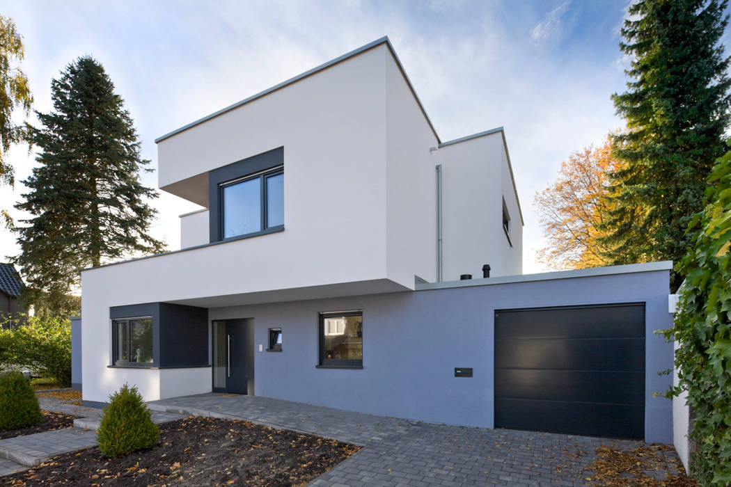 Holzrahmenbau, puschmann architektur puschmann architektur 現代房屋設計點子、靈感 & 圖片
