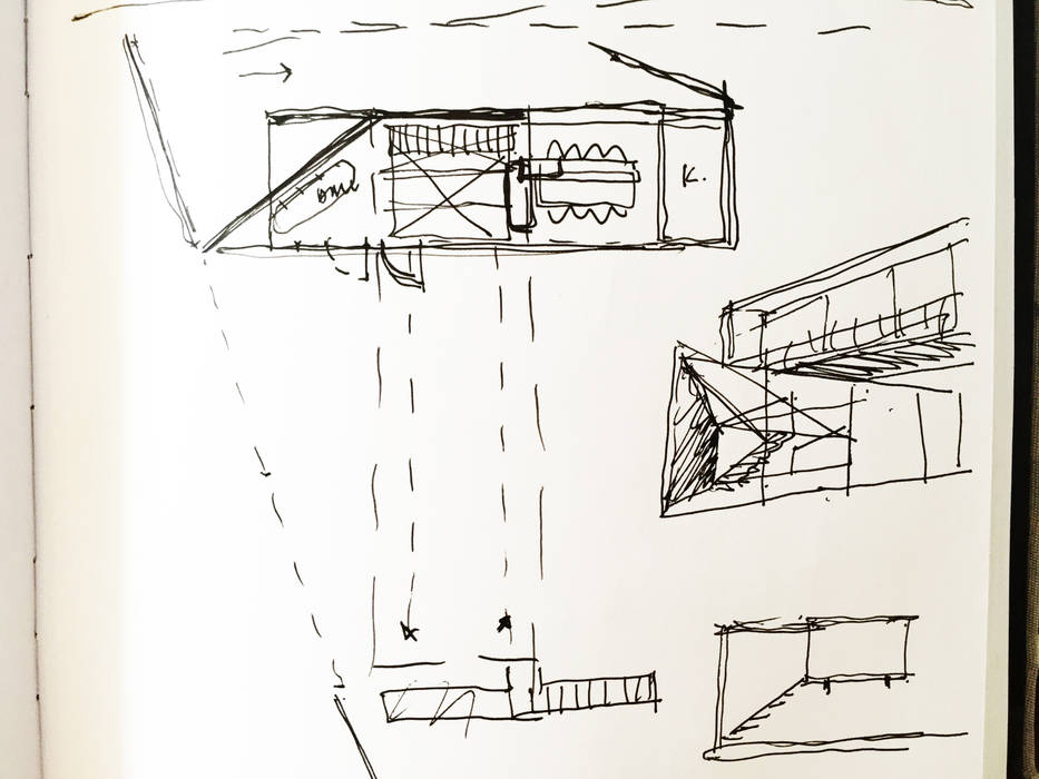 CROQUIS del PROCESO DE DISEÑO CCMP Arquitectura