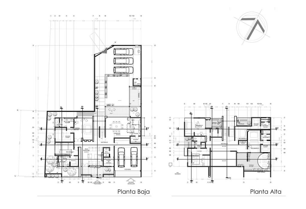 Casa Jupiter , ZUM ARQUITECTURA ZUM ARQUITECTURA Дома в стиле модерн