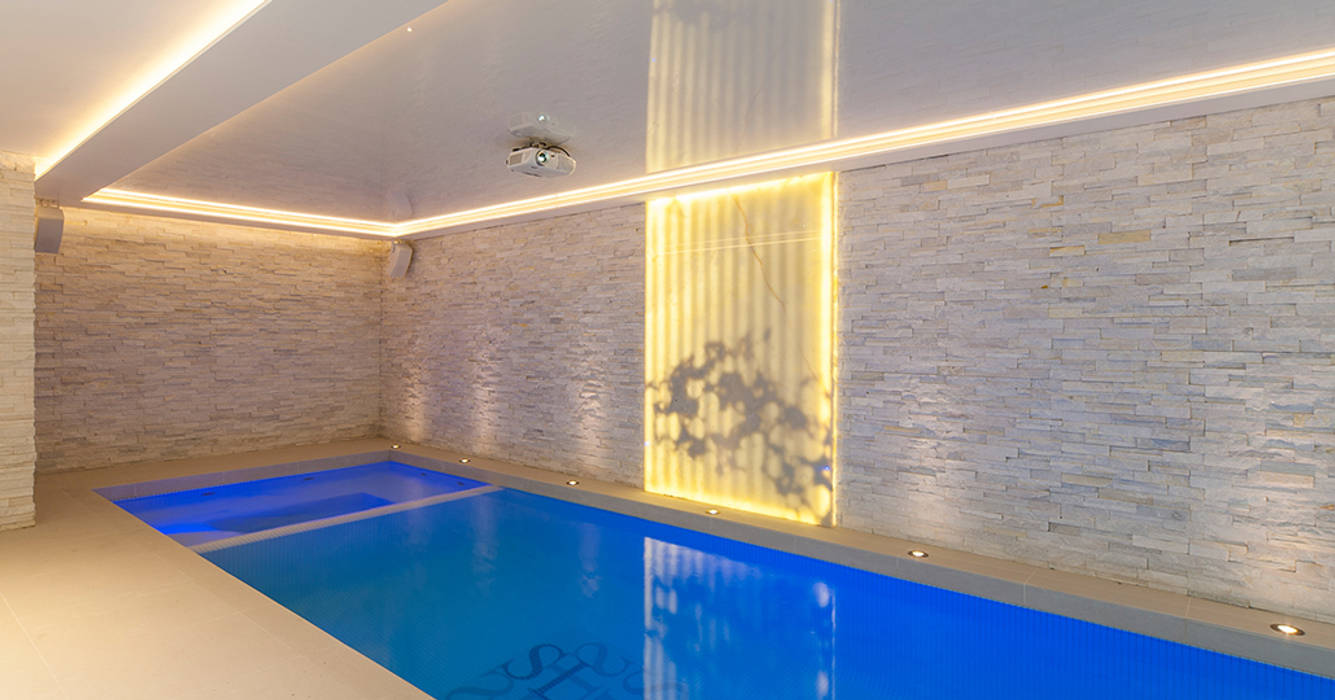 Swimming Pool Aqua Platinum Projects クラシカルスタイルの プール Design,Bespoke,Unique,Luxury,Construction,Swimming Pool,Swimming Pools,Spa,Aqua Platinum,Luxury Leisure,Leisure,Basement