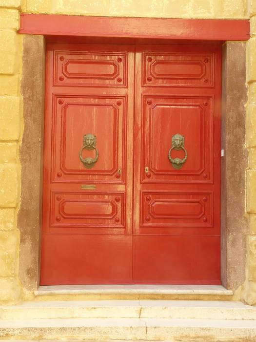 Rote Tür Gartenchef Klassische Häuser Holz Holznachbildung Rote Tür,Haustür