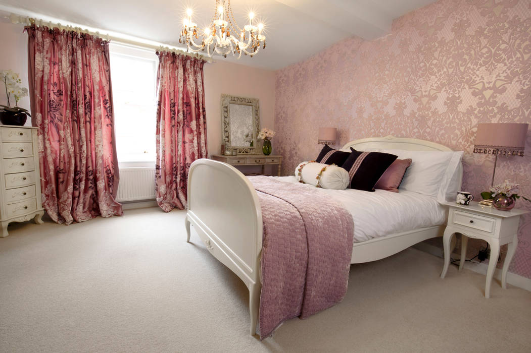 Boudoir Bedroom Lothian Design Chambre classique