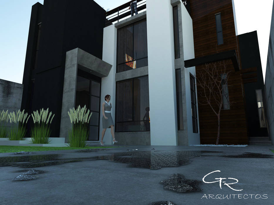 House Jc-1 GT-R Arquitectos Casas minimalistas