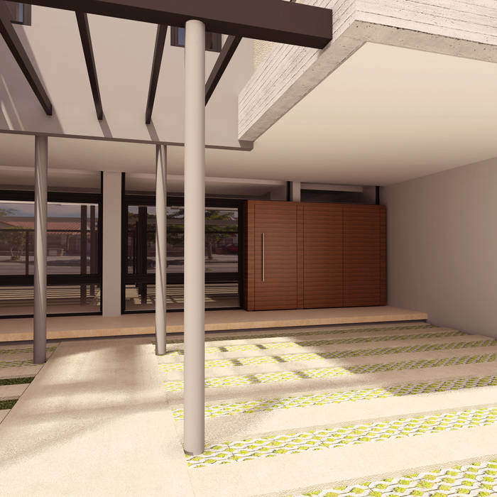 Viviendas JRV, Comodo-Estudio+Diseño Comodo-Estudio+Diseño Minimalist Garaj / Hangar
