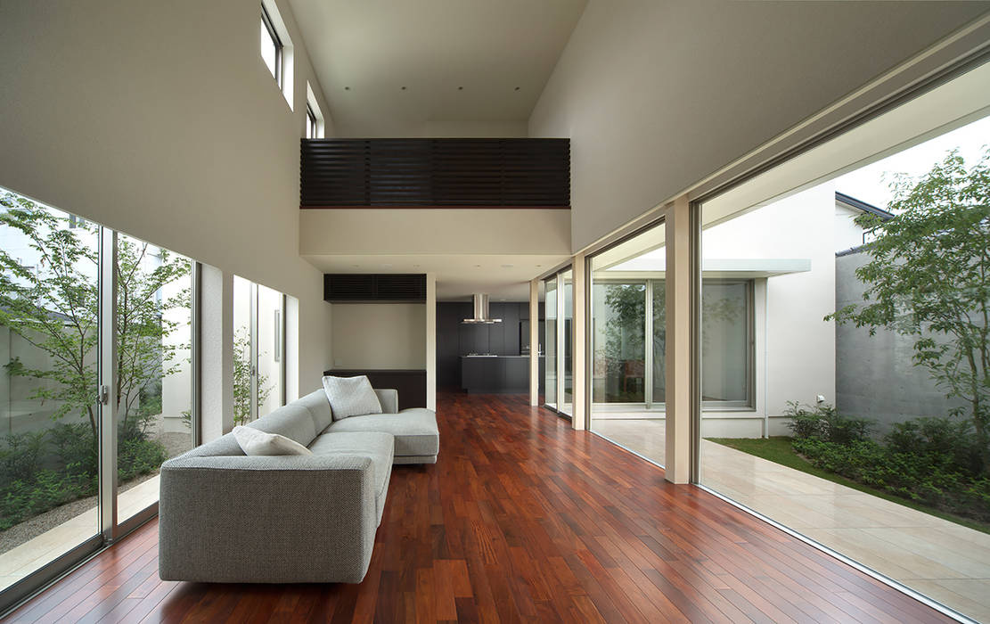 Terrace House, Atelier Square Atelier Square Modern living room