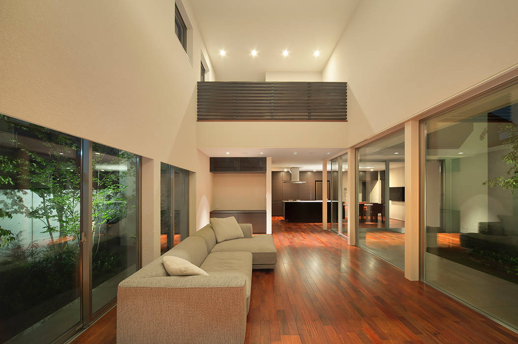 Terrace House, Atelier Square Atelier Square Modern living room