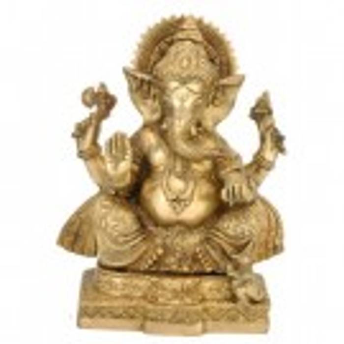 Brass Ganesha Idol Alyth Creations Other spaces idols,sculptures,alyth creations,online shopping,Sculptures