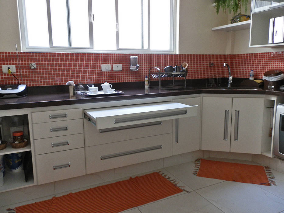 Reforma de Apartamento MBDesign Arquitetura & Interiores Cozinhas modernas