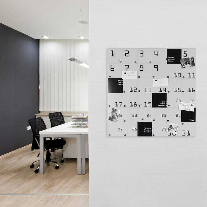 REMEMBER CALENDAR ORGANIZER, dESIGNoBJECT.it dESIGNoBJECT.it Minimalistische studeerkamer Metaal Accessoires & decoratie