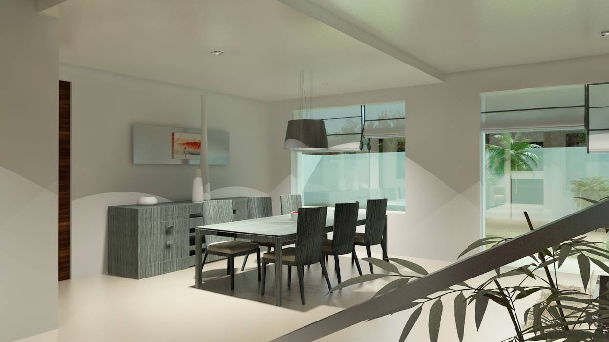 Casa Londres, CouturierStudio CouturierStudio Modern dining room