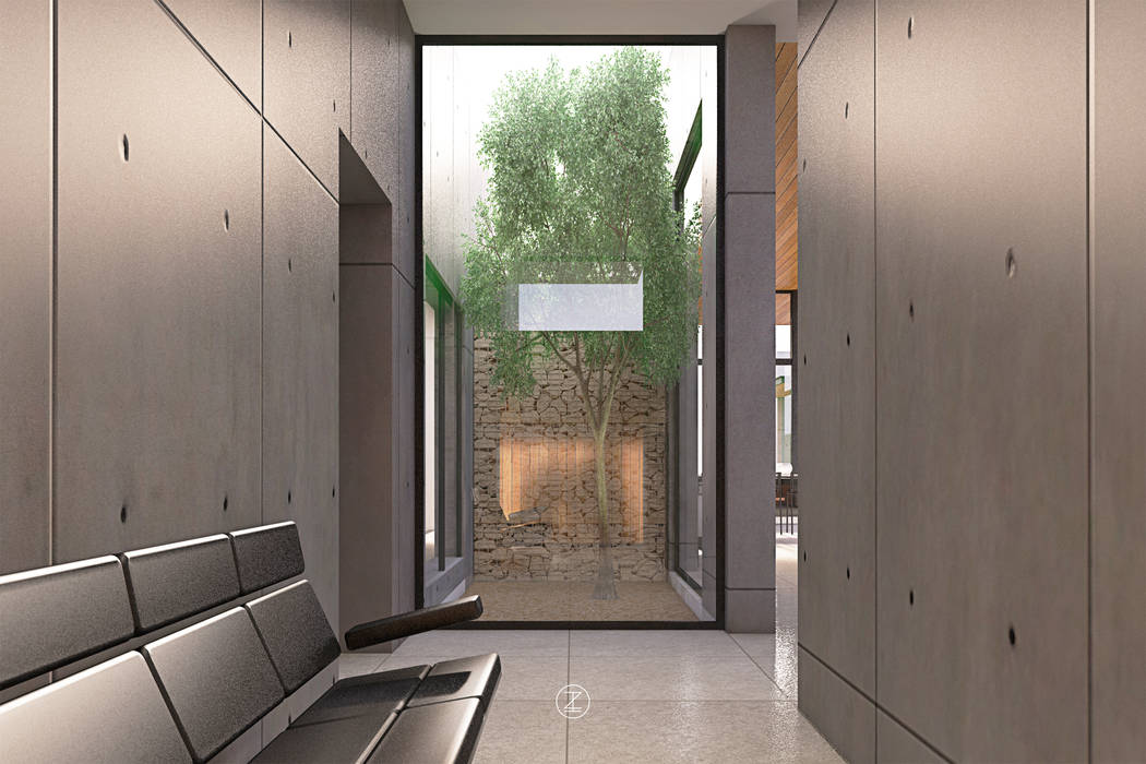 Casa 0316., Lozano Arquitectos Lozano Arquitectos Modern garden Concrete