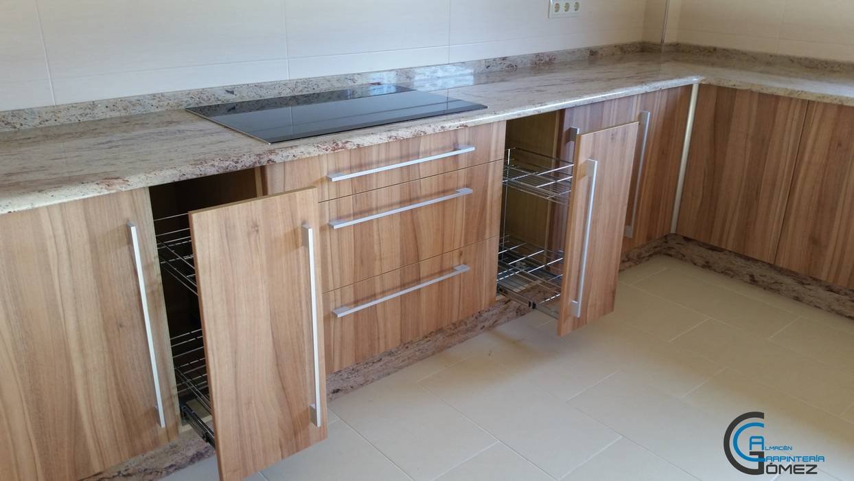 Cocina Lyn, Almacén de Carpintería Gómez Almacén de Carpintería Gómez Dapur Modern Storage