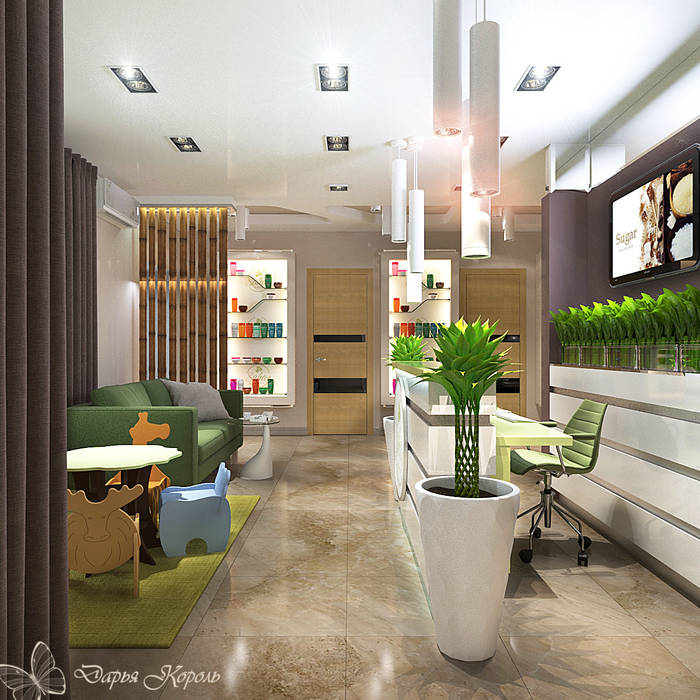 Салон красоты "Сахар", Your royal design Your royal design Tropical style spa