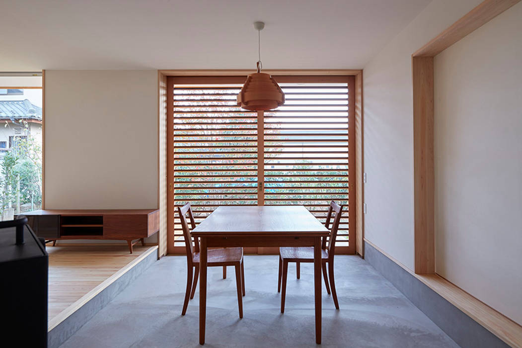 山崎の住宅, 一級建築士事務所co-designstudio 一級建築士事務所co-designstudio Scandinavian style dining room