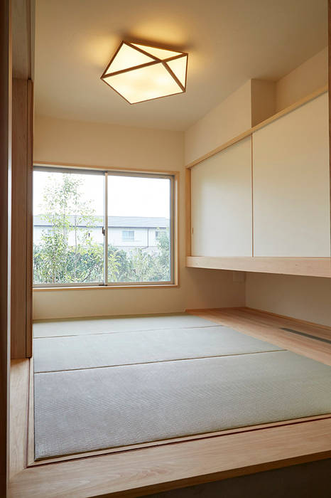 山崎の住宅, 一級建築士事務所co-designstudio 一級建築士事務所co-designstudio Scandinavian style bedroom