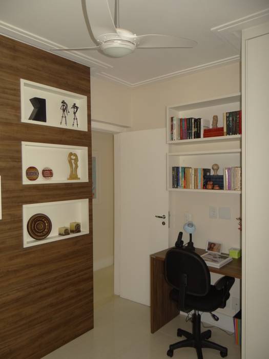 Apartamento no LeParc, 2nsarq 2nsarq Modern study/office