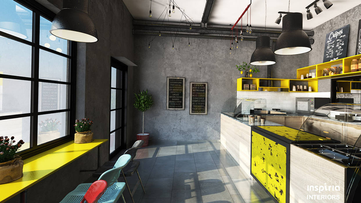 Interior Design of a Bakery / Cafeteria in SA Inspiria Interiors Commercial spaces Gastronomy