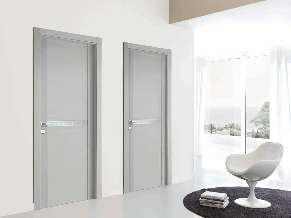 Ambienti Contemporary, Romagnoli Porte Romagnoli Porte Modern Windows and Doors