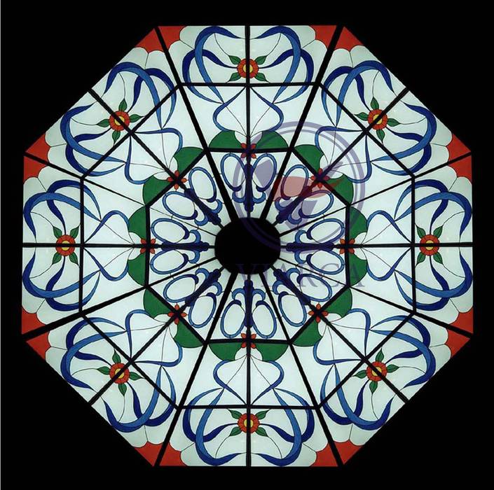 Lucernario, Dome Viarca クラシカルな 窓&ドア ガラス Vidriera,stained glass,art,decoration,style