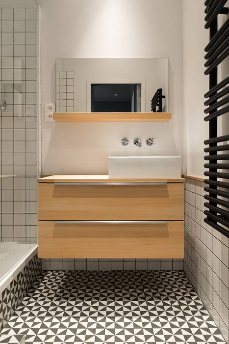 Appartement locatif de type T2, Tymeno Tymeno Modern bathroom