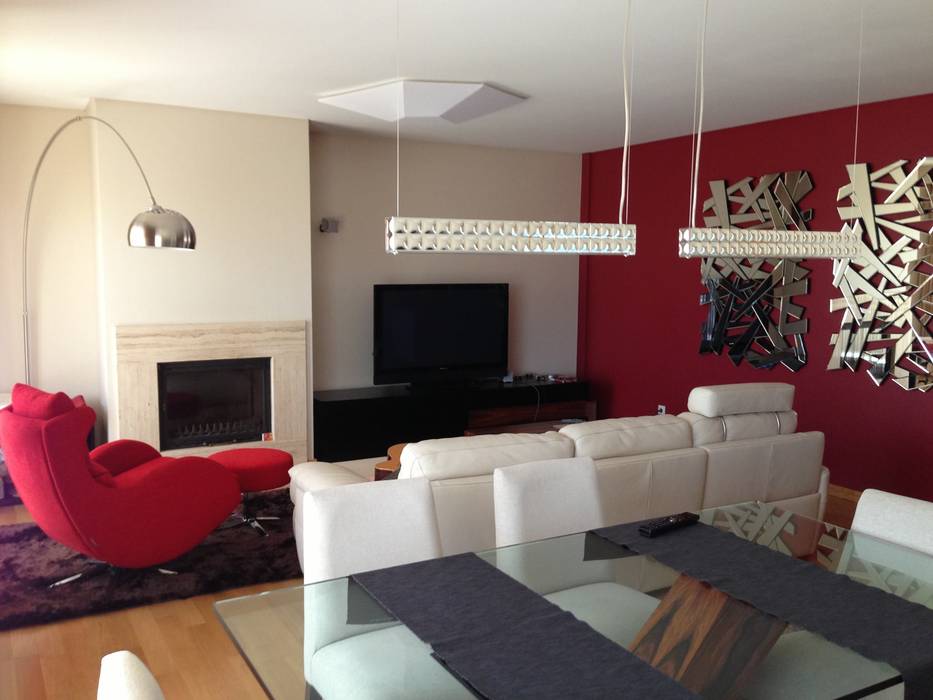 Sala de estar favos comércio de móveis e artigos para decoração lda