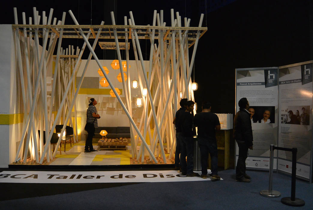 Pabellon Tendencias Habitat 2015, BCA Taller de Diseño BCA Taller de Diseño Jardín interior Paisajismo de interiores